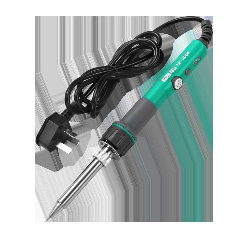 邦远EP150W200W大功率调温电烙铁高品质快速升温工业级焊锡枪套装