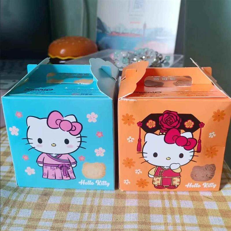 波路梦HelloKitty可可牛奶味可爱小曲奇饼干零食伴手礼饼干