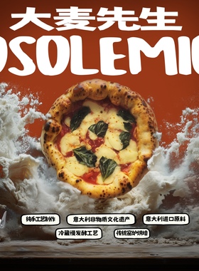 意大利披萨窑炉披萨那不勒斯拿坡里比萨半成品3个包邮