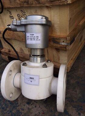 ZCF防爆防腐电磁阀，FMPE四氟乙烯法兰电磁阀，耐酸碱腐蚀电磁阀