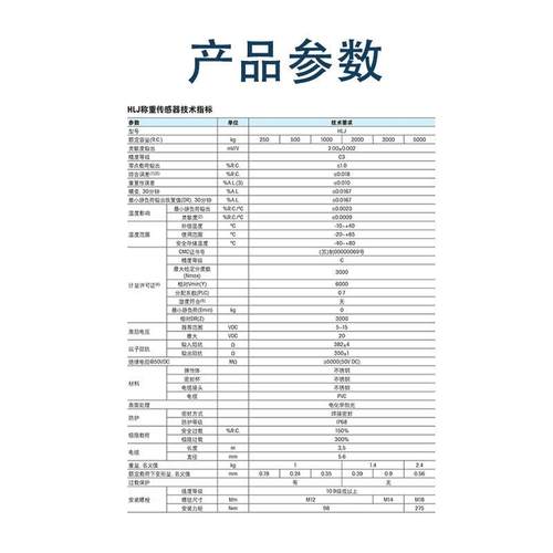 梅特勒托利多HLJ-0.25/0.5/1/2/3/5t搅拌站 悬臂梁压式称重感测器