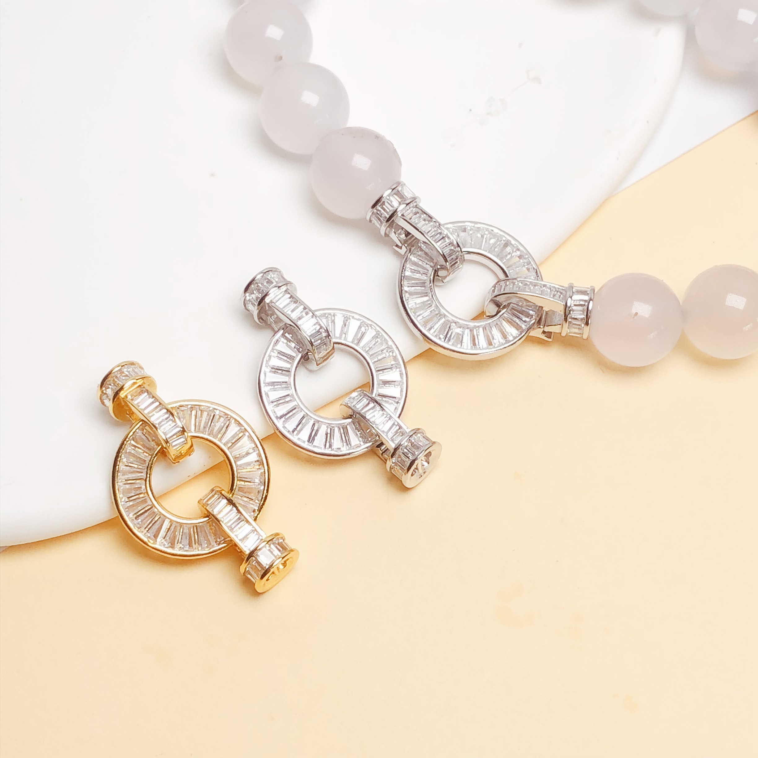 欣履s925银珠链连接扣收尾扣