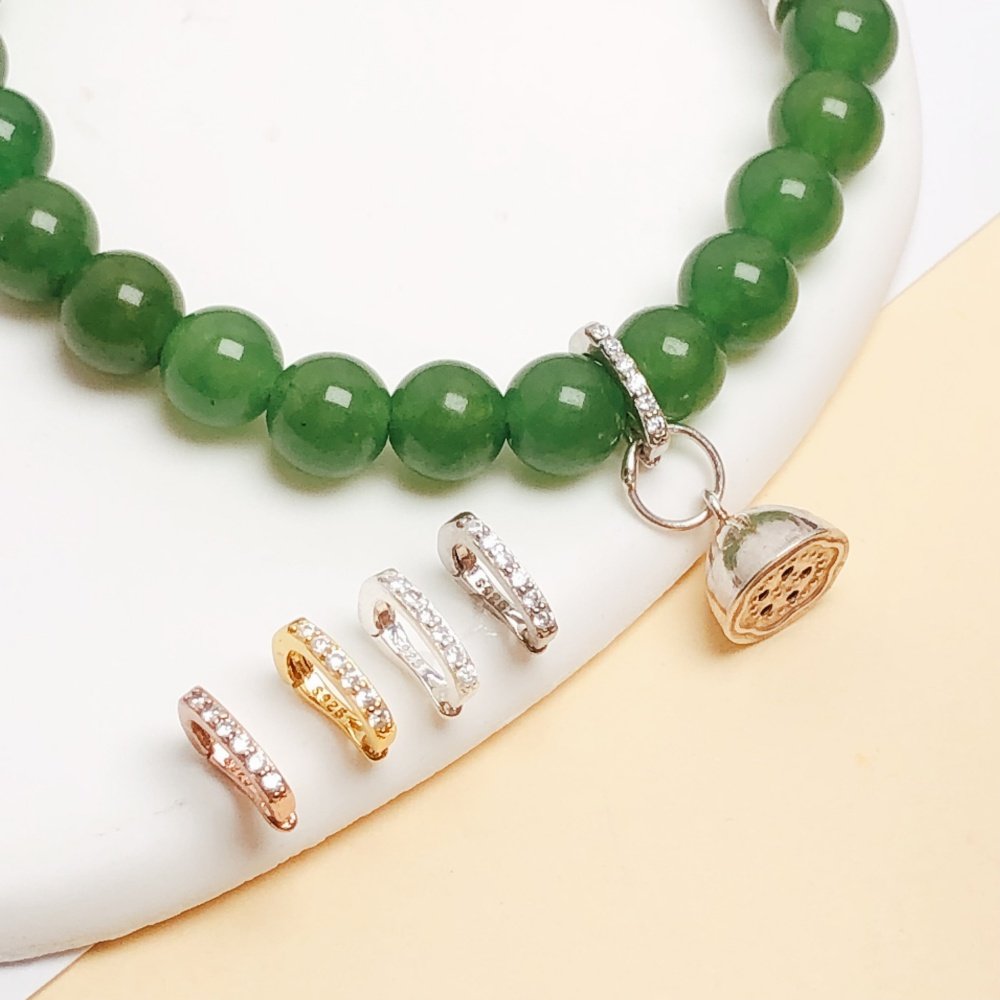 S925纯银镀18K金 扣头项链扣连接扣 手链挂提溜扣头开口圈DIY,饰品/流行首饰/时尚饰品新,其他DIY饰品配件,淘宝优惠券,粉丝福利购,淘宝优惠卷