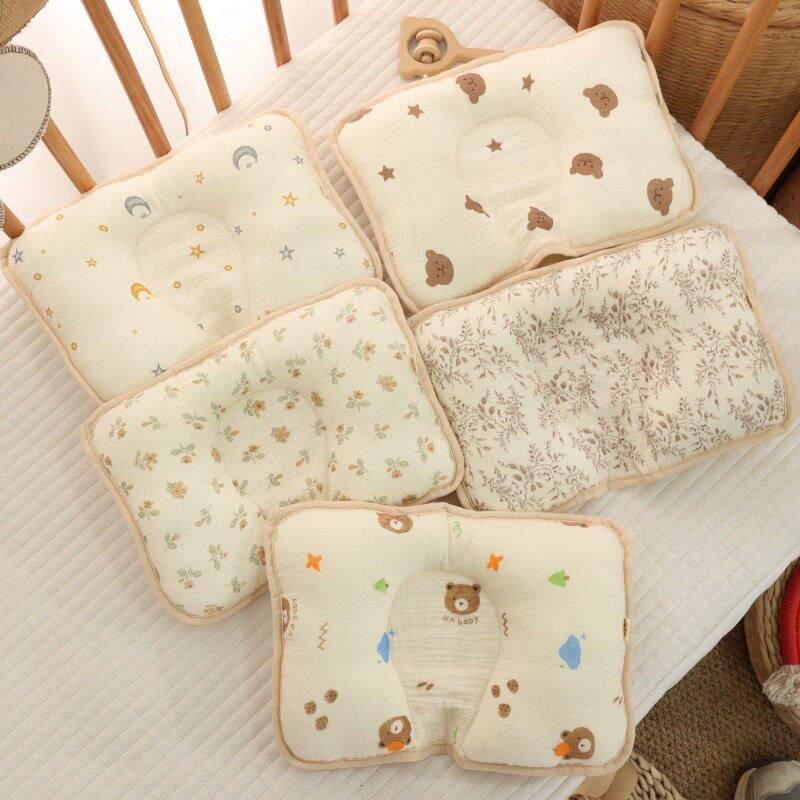 宝趣龙婴儿枕头宝宝定型枕新生儿枕头四季定型枕扁头纠正偏头初生