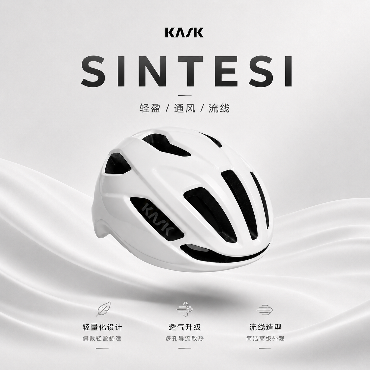 意大利KASK SINTESI新特西通风轻量化公路自行车城市通勤骑行头盔