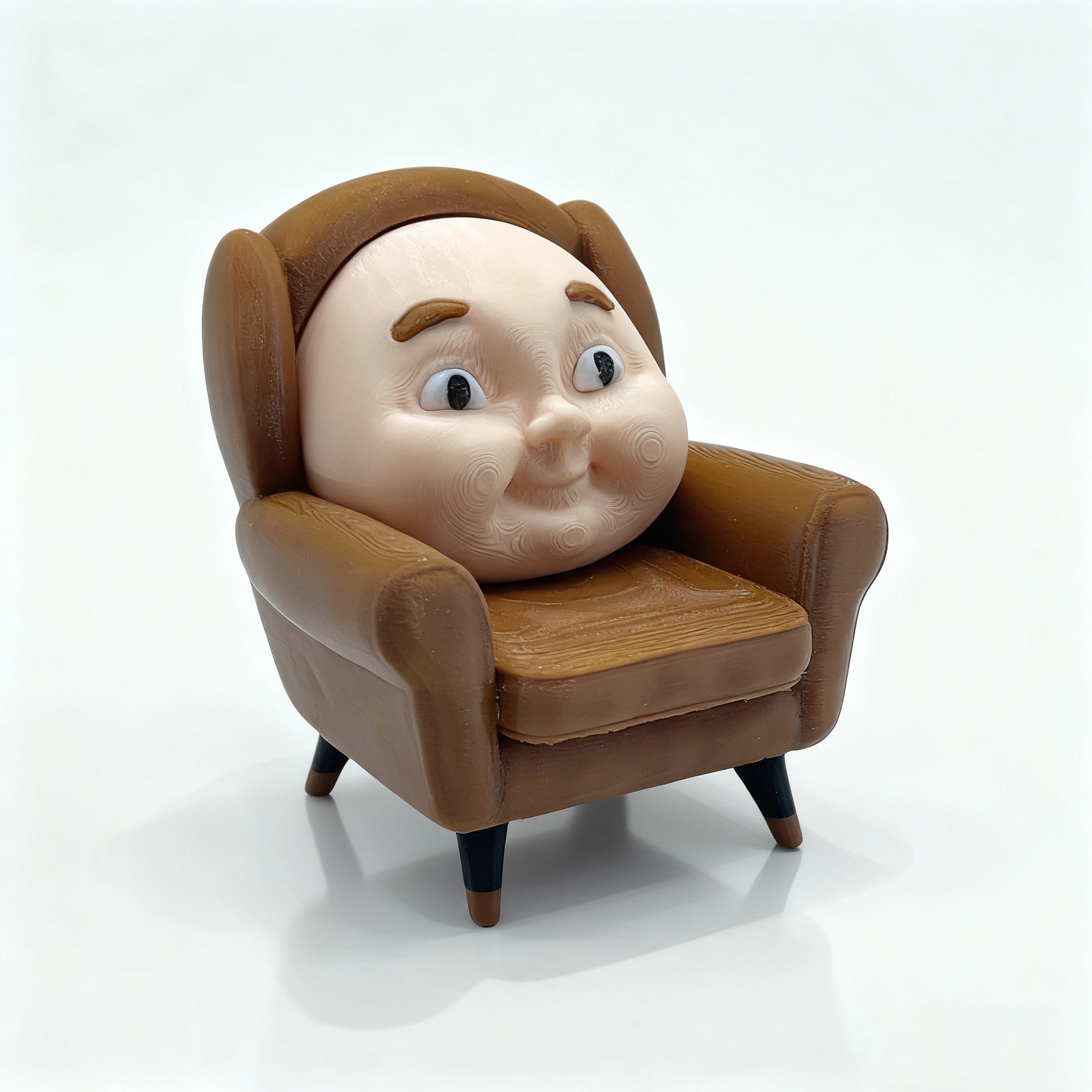 3D打印山海经黑帮臭鼬模型摆件