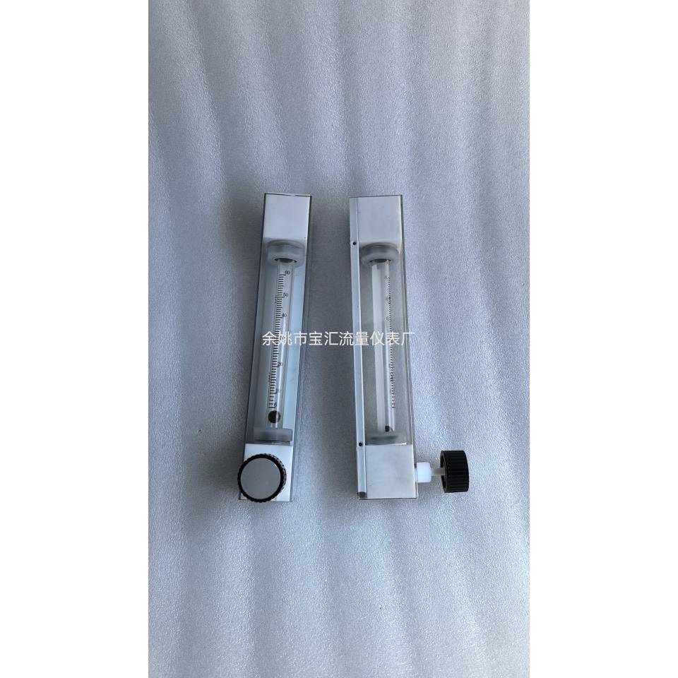 流量计小型流量计仪表玻璃转子流量计气体流量四氟材料