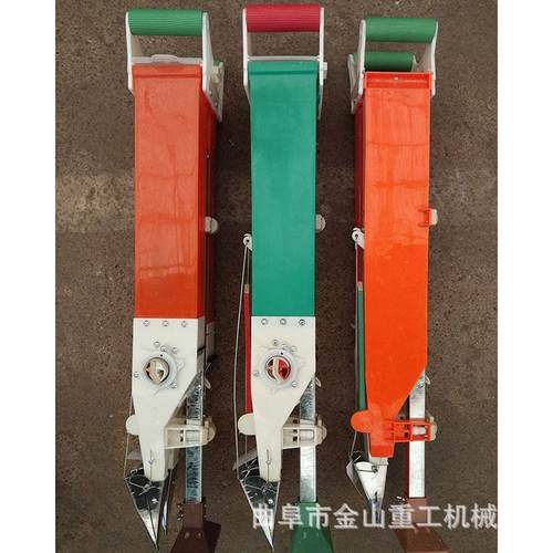 新型手提式玉米点播机棉花施肥播种机小型单人操作大豆点播机