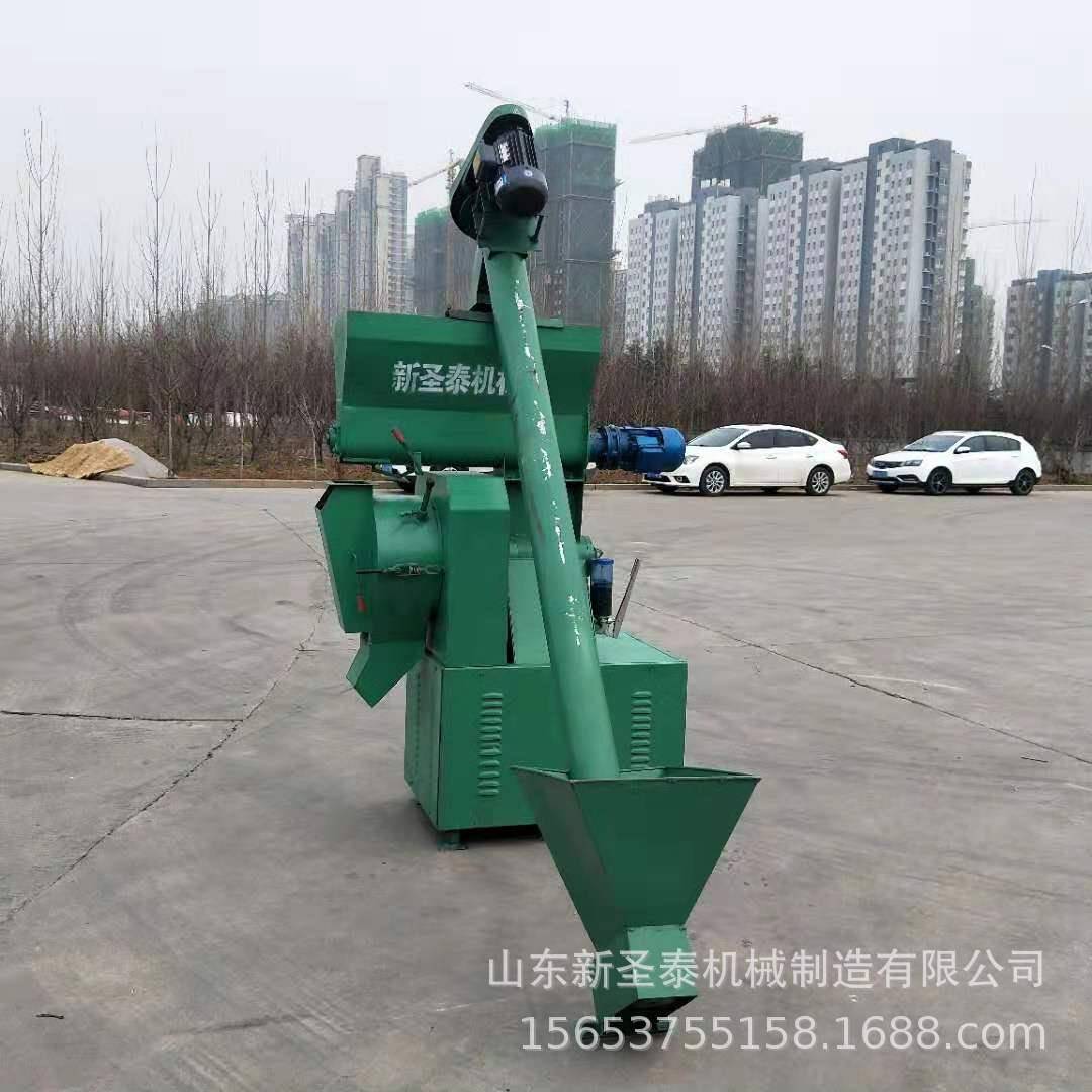 孝感草粉饲料颗粒机成套机组畜牧饲料颗粒机升级产品