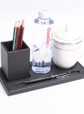皮质会议室杯垫酒店创意杯托商务杯垫办公用品PU杯垫高端LOGO定制