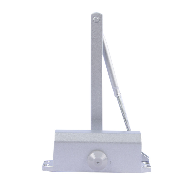 防火门无框玻璃门免打孔闭门器弹簧液压缓冲阻尼定位自动关门装置