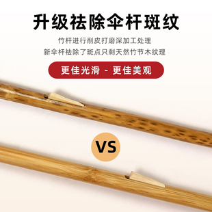 毕六福油纸伞4代升级杆古风伞非遗手工无味满穿伞中国风汉服雨伞