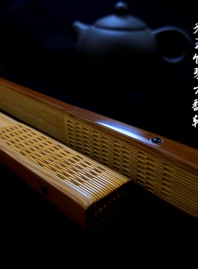 景扇堂9.5寸16方老玉竹琴方翻轮折扇中国风苏工手工文玩扇扇子骨