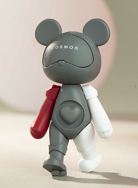 星际熊小摆件创意卡通公仔手办办公室桌面儿童房软装饰品生日礼物