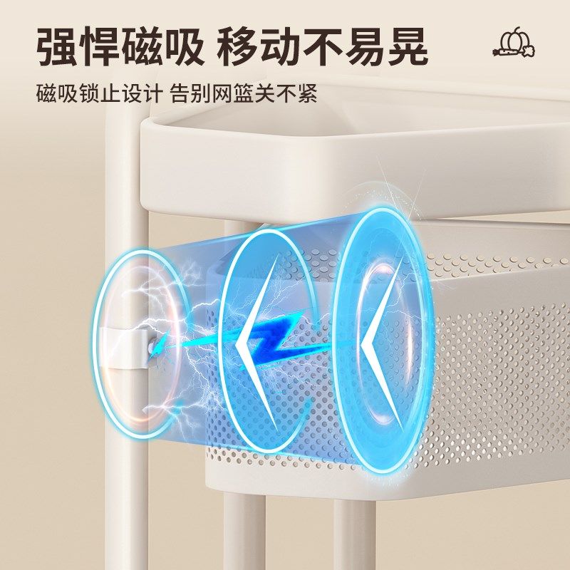 厨房转角置物架落地多层可旋转菜篮子多功能三角放蔬菜水果收纳架