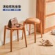 实木凳子餐凳软包日式 木凳圆凳茶几凳沙发凳简约梳妆凳家用矮凳子