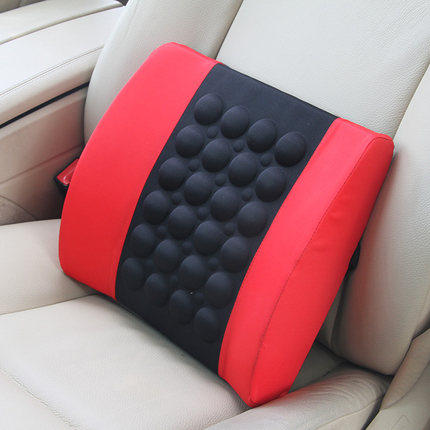 汽货车专用按摩电动车载护背部主驾驶员腰椎垫四季通用酸座椅靠枕
