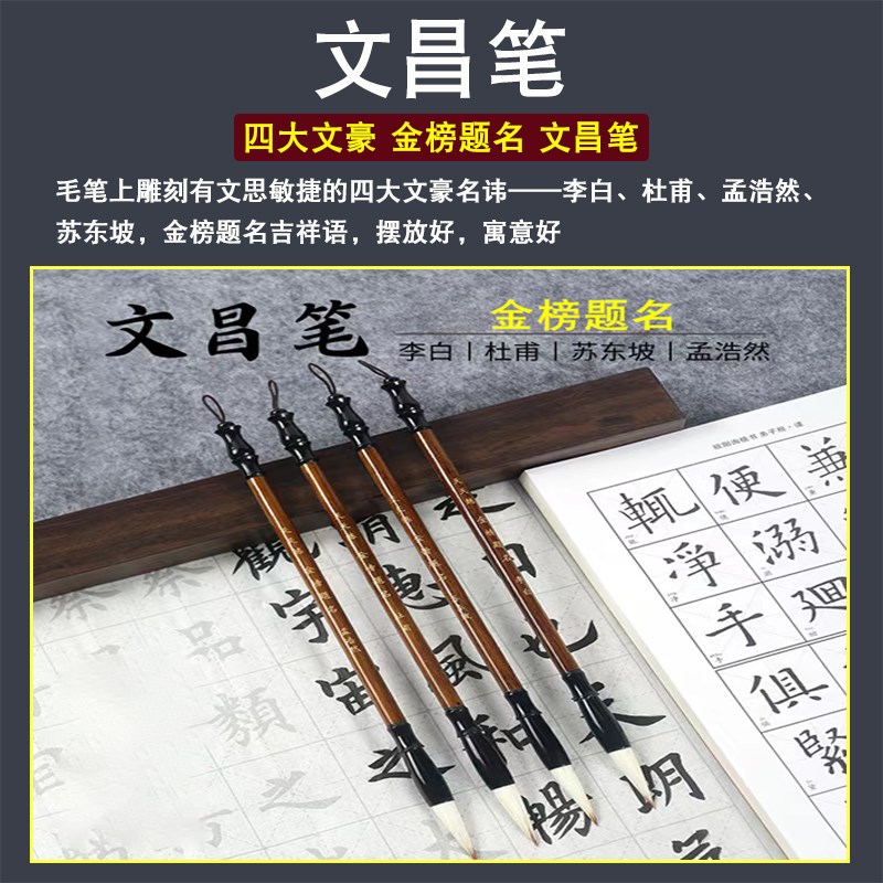 2025文昌位布局文昌笔笔架摆件高考文昌塔金榜题名学生用书桌套装