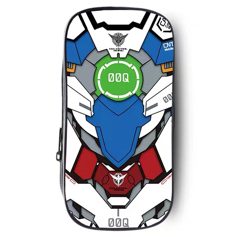 机动战士高达笔袋大容量儿童铅笔盒布动漫文具盒初中小学生笔袋男