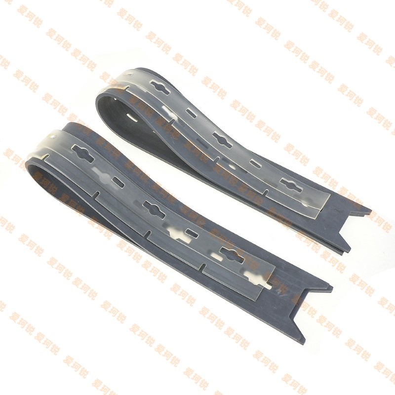 洗地机吸水胶条红色耐磨型 擦地机耐油型胶条 刮条挡皮配件 GT110