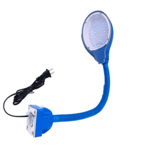 磁性led台灯工作灯底座防水车床灯大功率高亮LED软杆操作灯带磁铁