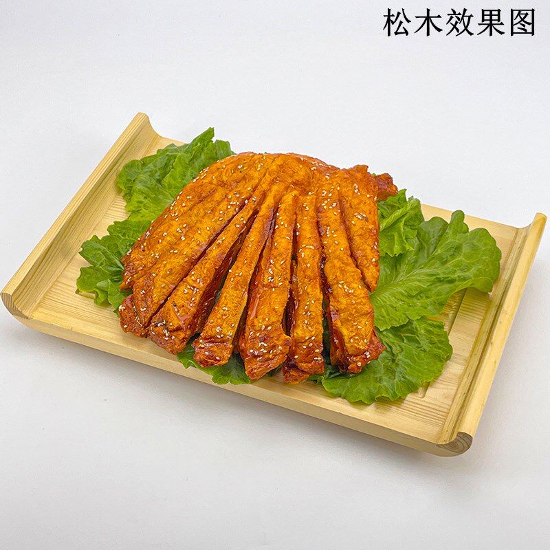 烤牛头羊排羊腿手撕鸡鸭木制竹质托盘餐具蛋糕烘培长方形实木茶盘