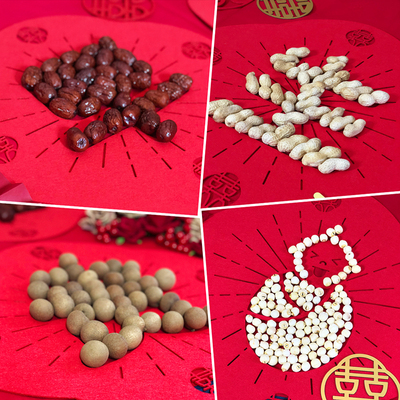 新款早生贵子摆件模板结婚男方新房婚房布置装饰卧室压床全套模具