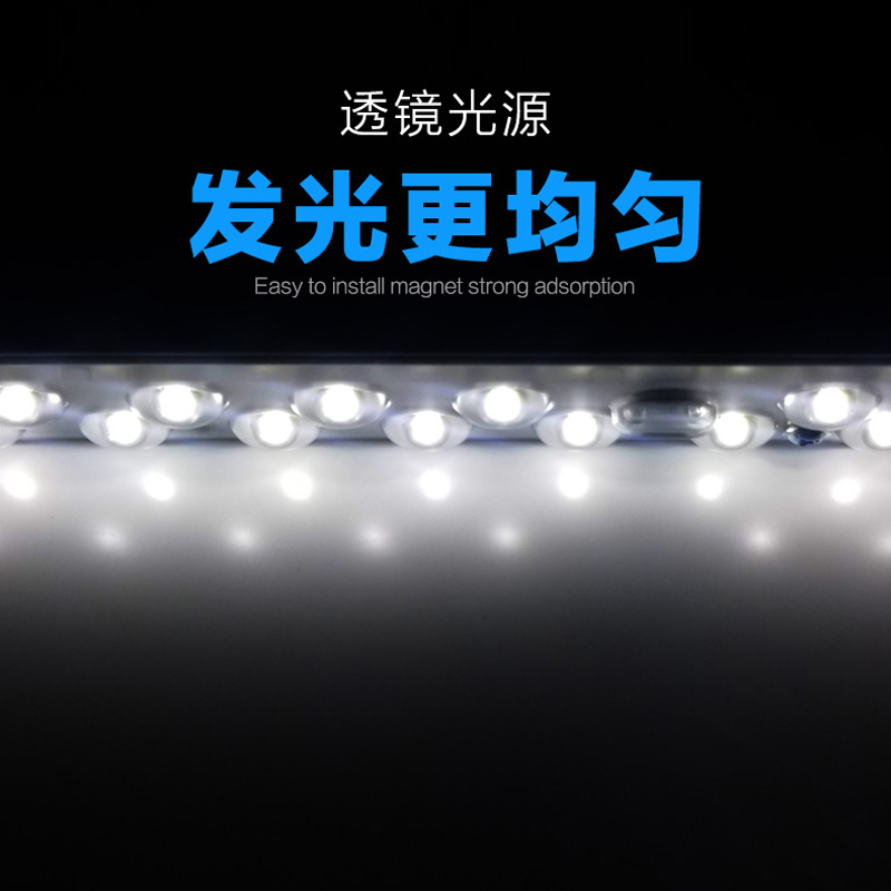 led长条灯管一体化吸顶灯改造灯芯替换三基色四针h管24W36W40W55W