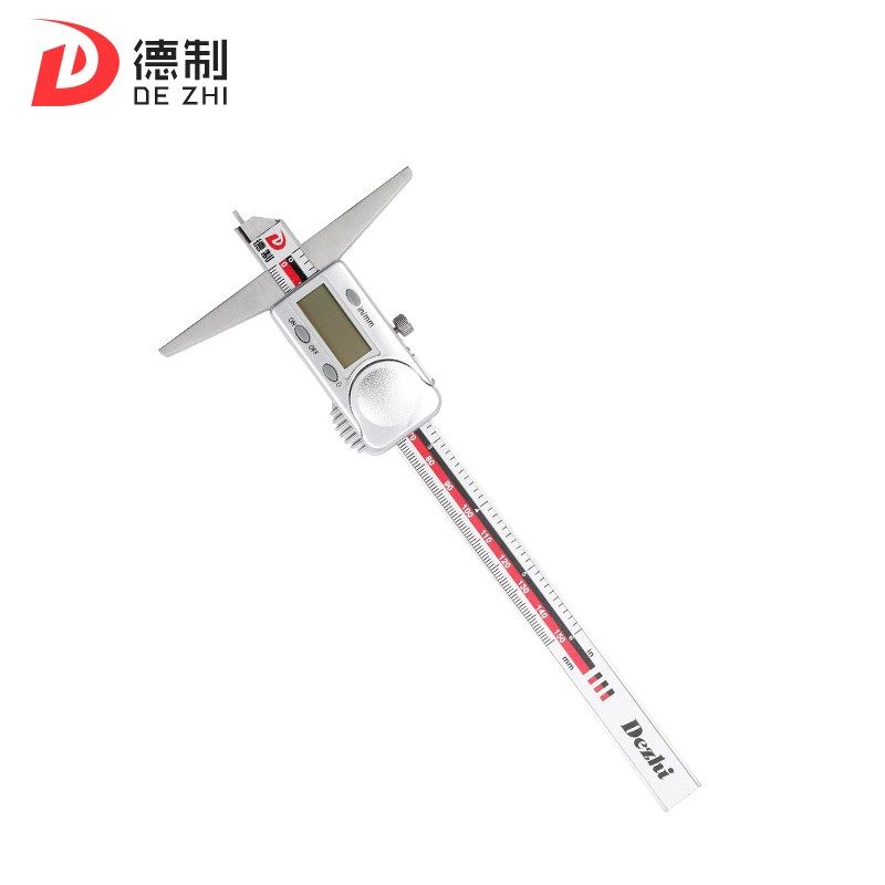德制电子数显卡尺高精度深小孔针测头带表游标工业级量具配件
