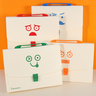 a4文件袋试卷收纳袋学生多层大容量风琴包小学生用文件夹初高中卷