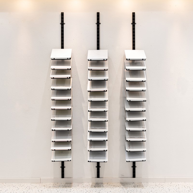 铝扣板集成吊顶样品架瓷砖架陶瓷石材展示架衣橱柜门板色板陈列架