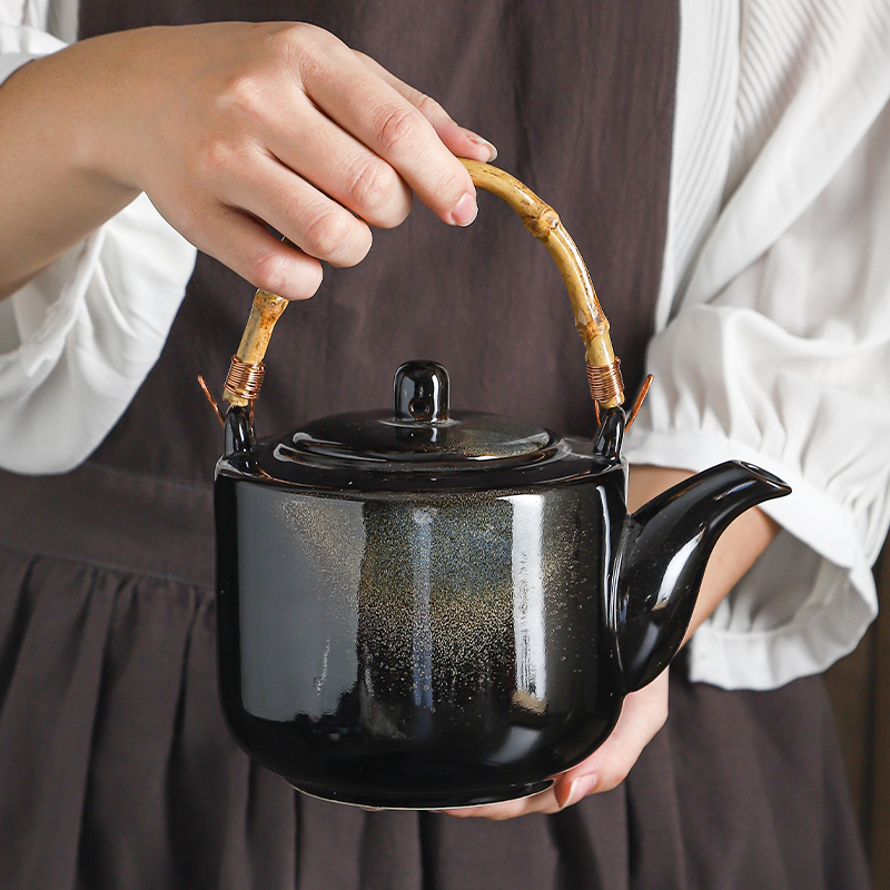 水杯家用套装客厅陶瓷水杯杯子茶水杯水具整套茶壶茶杯茶具带托盘