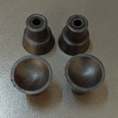 松泰商用豆浆机料理机破壁机橡胶机脚耐磨防滑脚垫塑胶垫脚配件4