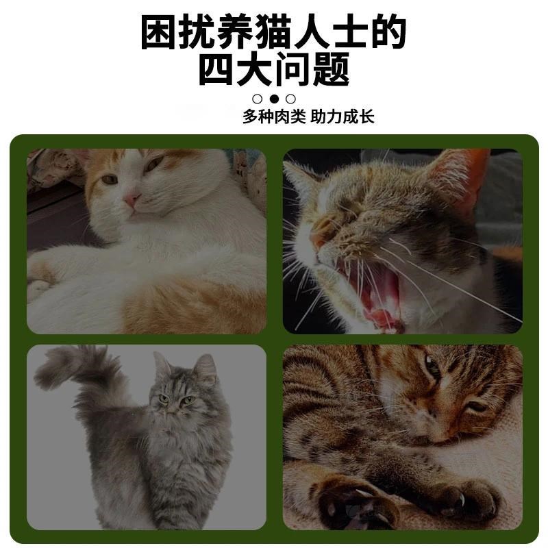 豆七七【升级款】冻干无谷猫粮幼猫成年增肥发腮主粮性价比猫咪