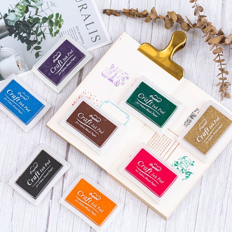 印泥水性彩色海绵芯速干