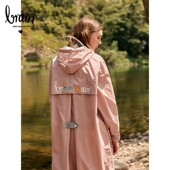 单人骑行专用套装 雨衣女款 全身防暴雨雨披电动车专用男款 长款 时尚