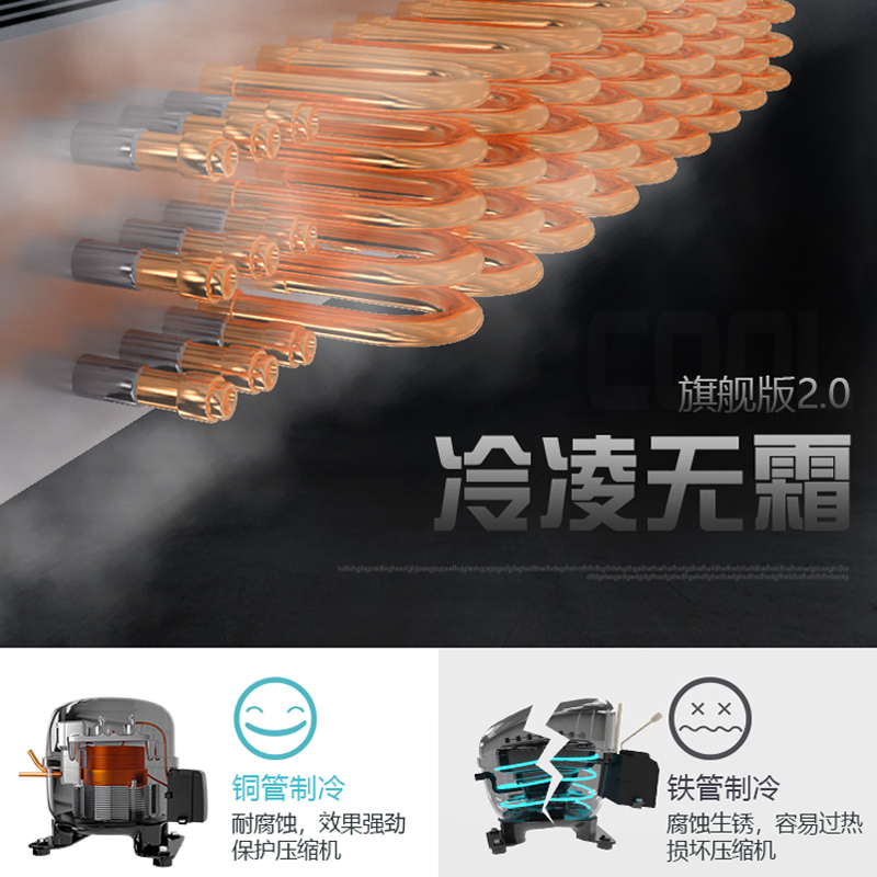 雪花饮料柜冷藏展示柜立式商用冰箱单门保鲜柜冷柜双门冷藏啤酒柜