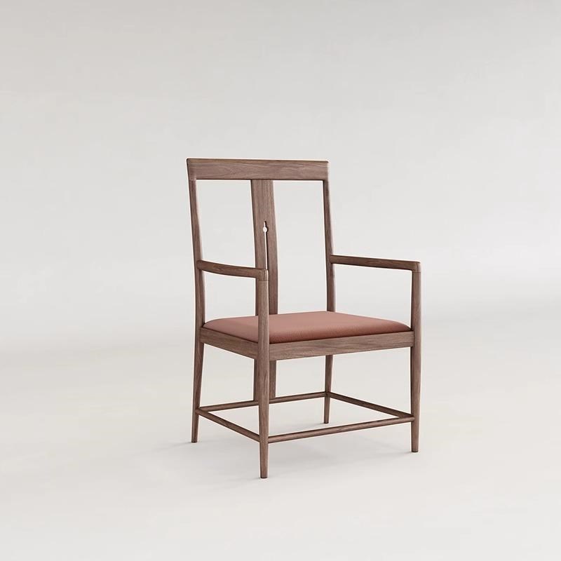 新中式实木茶桌椅组合禅意黑胡桃白蜡木泡茶桌茶室酒店民宿办公室