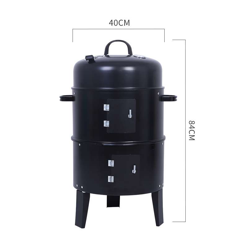 bbq烟熏炉多功能户外烧烤炉烧烤架商用家用烧烤箱熏肉炉烟熏炉