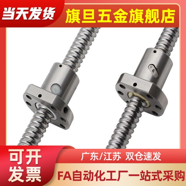 标BSST8/10/12/14/15/20/25精密滚珠丝杆压轧滚珠丝杠 厂家直销