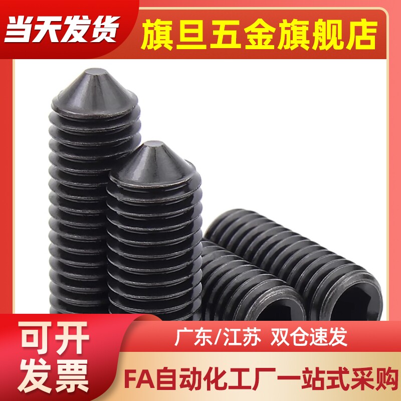 MSST/FSST2/3/4/5/6/8/1012-1234578950内六角全长指定螺丝 尖头