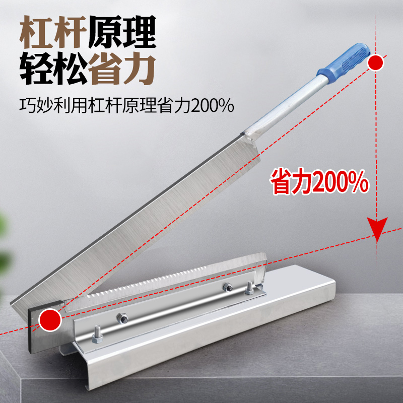 铡刀铡草刀切草喂牛羊玉米杆秸秆小铡刀家用小型切干湿青草