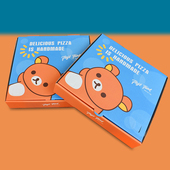 打包披萨盒子7寸8寸9寸10寸12寸一次性比萨盒披萨商用加厚披萨盒