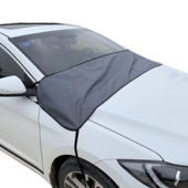 汽车前档防落叶雨刮器排水槽挡树叶牛津布遮挡防鸟屎神器易收纳罩