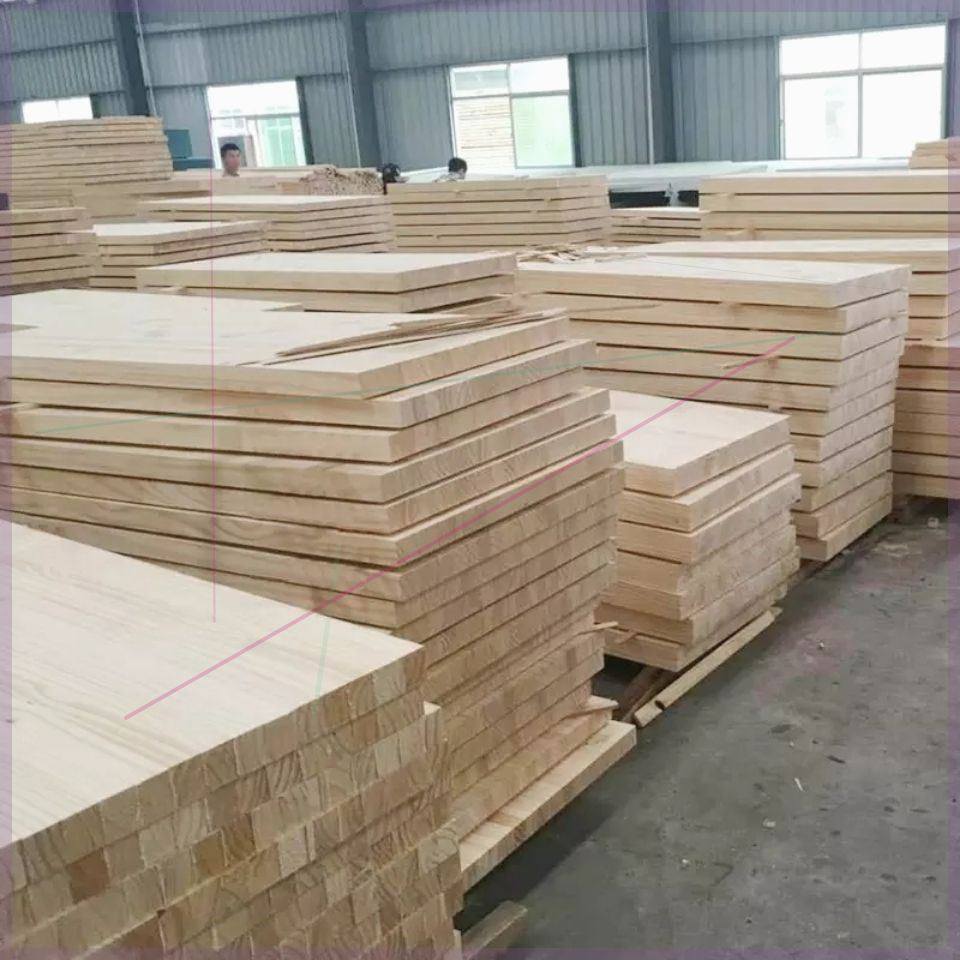 松木板定制实木整张2米长方形办公桌面板榆木板餐桌吧台面板桌板