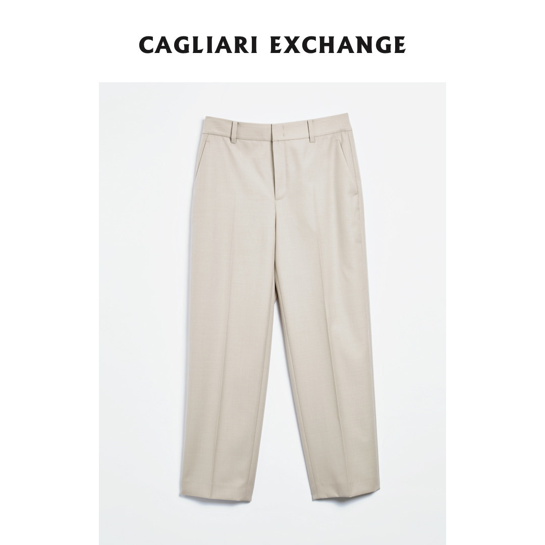 CAGLIARI EXCHANGE/卡利亚里经典九分铅笔裤4405213