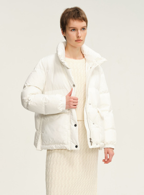 CAGLIARI EXCHANGE/卡利亚里烟囱领面包羽绒服4009063