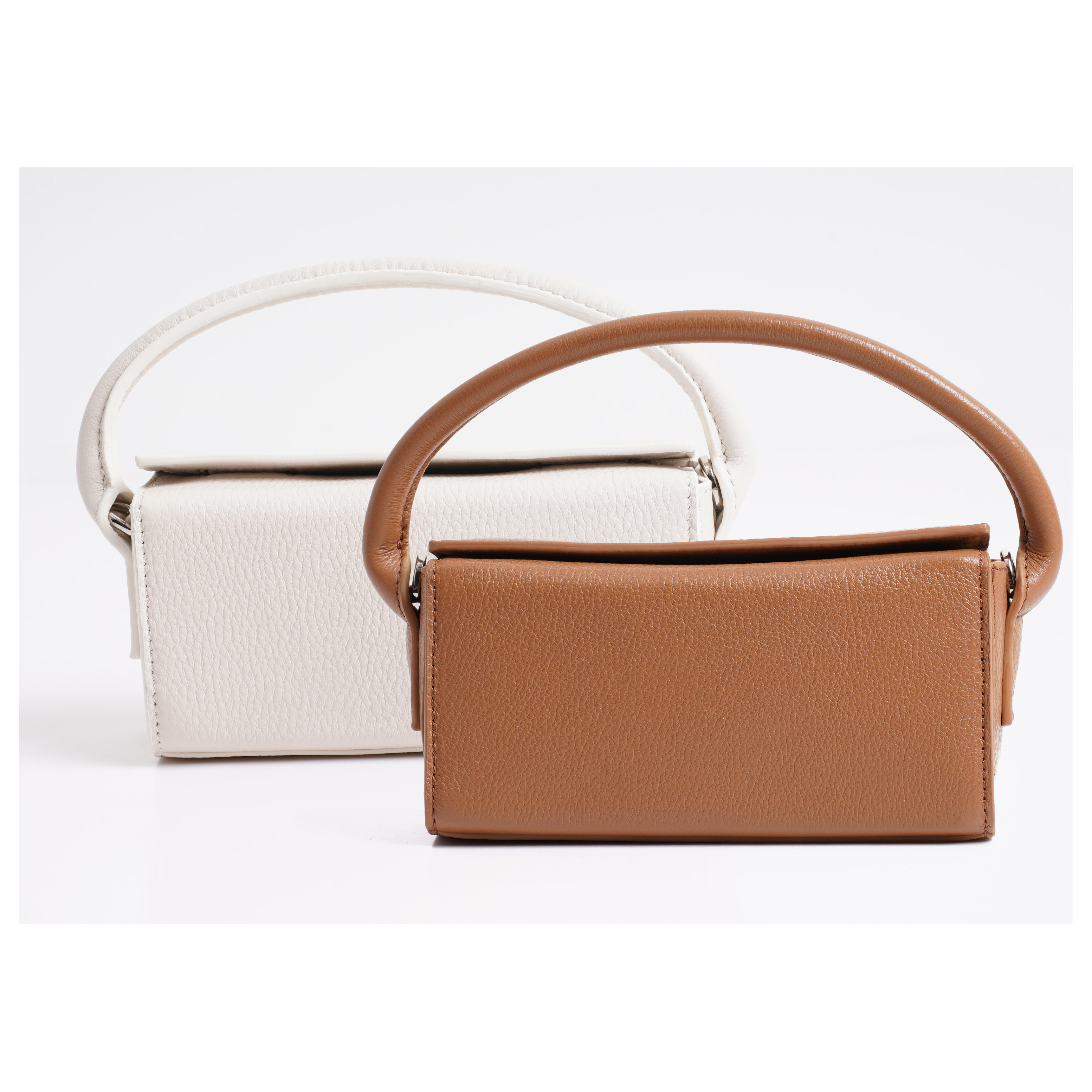 卡利亚里Block mini牛皮单肩/斜跨方块小包