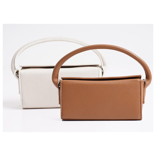 卡利亚里Block mini牛皮单肩/斜跨方块小包