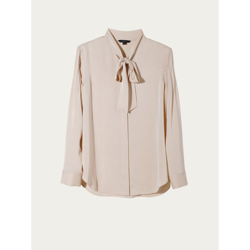 CAGLIARI EXCHANGE/卡利亚里系带领长袖衬衫4004014